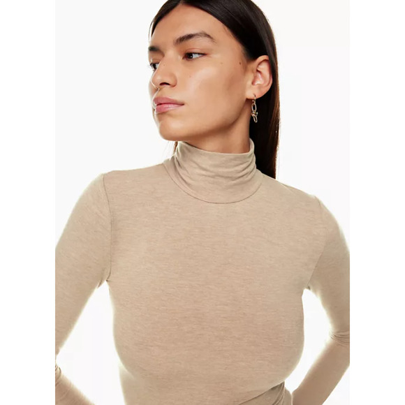 Aritzia Tops - Aritzia Babaton The Everyday Mockneck Longsleeve NEW Size Small